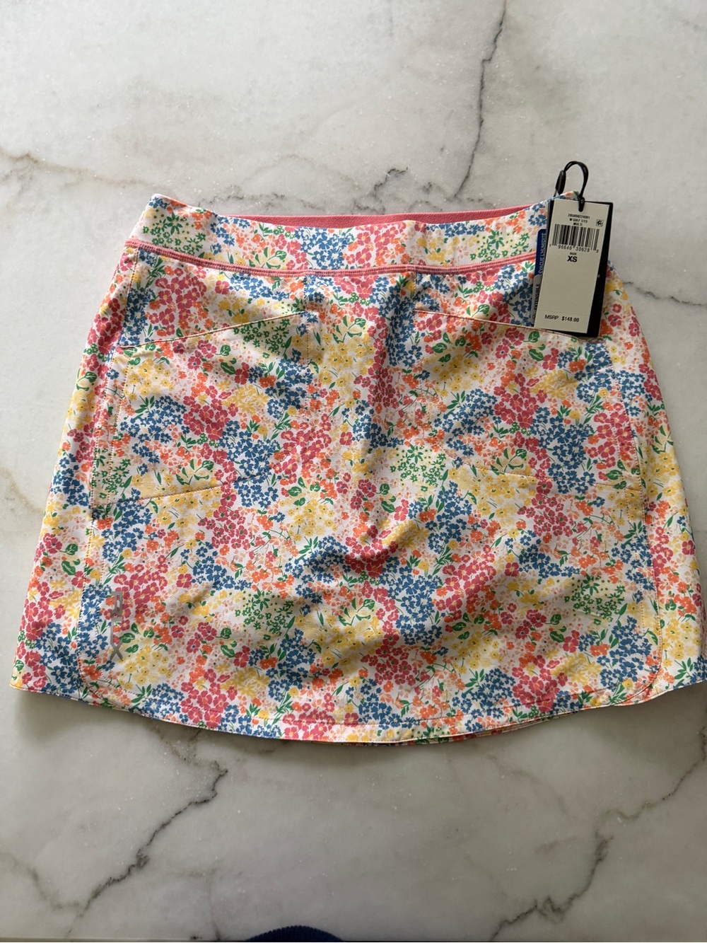 Ralph Lauren Floral Print Mini Skirt - Pink, Blue, Yellow, Green